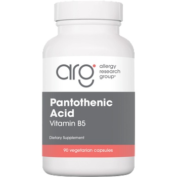 Allergy Research Group Pantothenic Acid - 90 вег. капсули