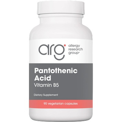 Allergy Research Group Pantothenic Acid - 90 вег. капсули