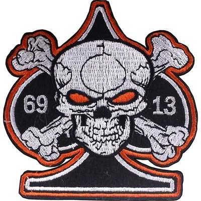 Nášivka Spade Skull malá