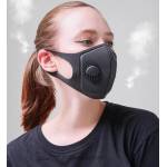 Fashion mask Неопренова черна маска с клапан