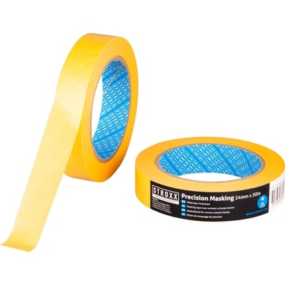 Stroxx Gold Maskovacia páska na ostré a presné hrany 24 mm x 50 m