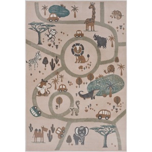 Hanse Home Бежов детски килим 120x170 cm Animal Park - Hanse Home (105972-120x170)
