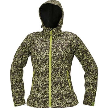 CRV Bunda YOWIE S POTISKEM softshellová dámská Světle fialová