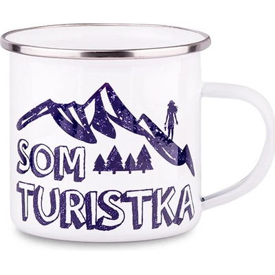 Valach Plechový hrnček som turistka 300 ml