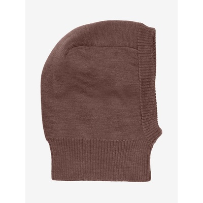 Detská pletená merino kukla hnedá Marron CeLaVi