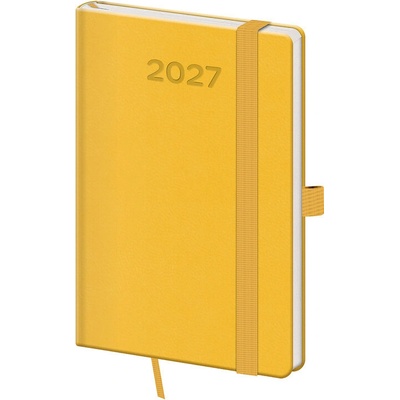 Print Pop žlutý A6 Týdenní 2027