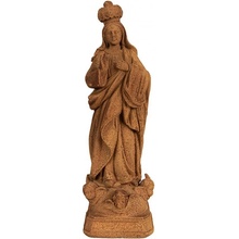 Clayre & Eef Dekoratívna hrdzavá figúrka bábika Mária - 6*6*19 cm