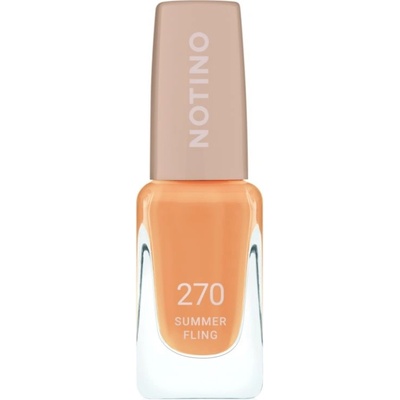 Notino Gel Effect Nail Polish lak na nehty s gelovým efektem 270 Summer Fling 10 ml