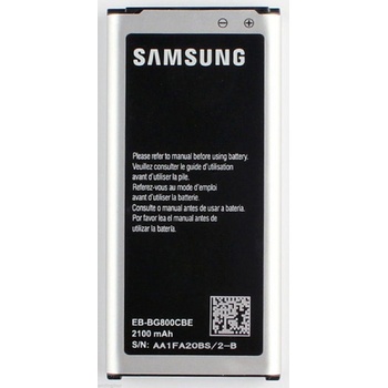 Samsung Батерия за Samsung Galaxy S5 Mini, интегрирана NFC антена, оригинална, 2100 mAh (8806086461795)
