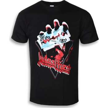 ROCK OFF тениска метална мъжки Judas Priest - британски Steel Ръка триъгълник - ROCK OFF - JPTEE18MB