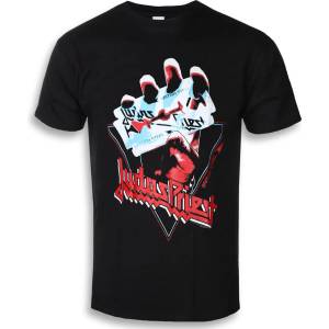 ROCK OFF тениска метална мъжки Judas Priest - британски Steel Ръка триъгълник - ROCK OFF - JPTEE18MB