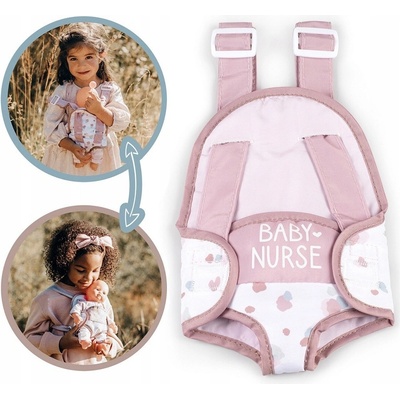 Smoby Klokanka pre 42 cm bábiku Baby Carrier Natur D'Amour Baby Nurse ergonomický nosič