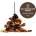 BrainMax Pure Pure® Начупен млечен шоколад, сливи и мак, BIO, 125 g