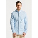 Gant košeľa reg jersey pique modrá