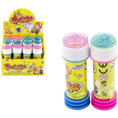 Bublifuk plast 9cm 20ml 12ks v boxu