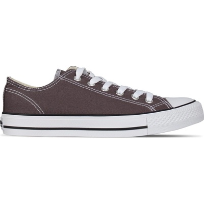 SoulCal Дамски обувки SoulCal Canvas Low Shoes Womens - Charcoal