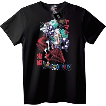 NOONEBRAND Тениска One Piece Oni - 2XL, Black