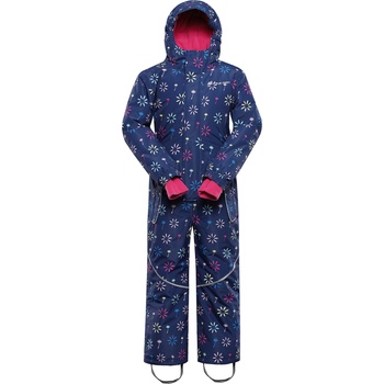 ALPINE PRO Детски зимен гащеризон с мембрана ptx сняг ALPINE PRO KIREMO имотно синьо вариант ALPINE PRO | Sin | Момчешки | 80-86