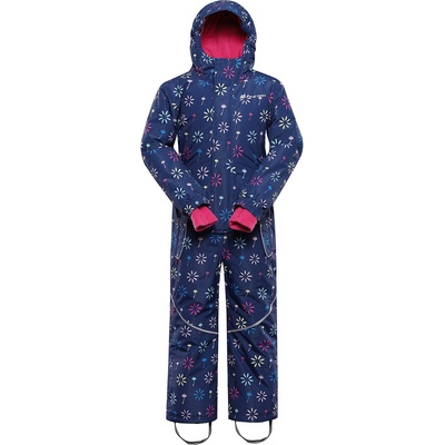 ALPINE PRO Детски зимен гащеризон с мембрана ptx сняг ALPINE PRO KIREMO имотно синьо вариант ALPINE PRO | Sin | Момчешки | 80-86