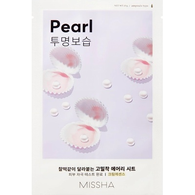 Missha Airy Fit Sheet Mask Pearl Маска за лице дамски 19gr