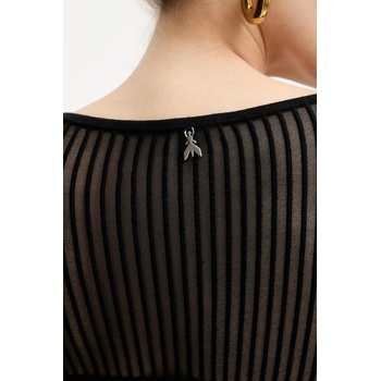 Patrizia Pepe Пуловер Patrizia Pepe в черно от лека материя 8K0305 K143 (8K0305.K143)