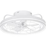 Aigostar - LED Димируем таванен вентилатор LED/40W/230V 2700-6500K + д. у. бял (AI1949)