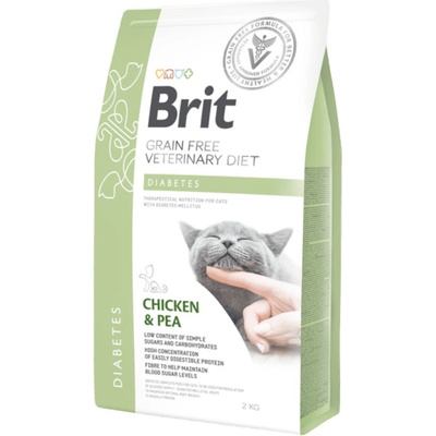 Brit Veterinary Diets Cat GF diabetes 2 kg