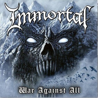 Immortal - War Against All (Gatefold Sleeve) (Polar White Coloured) (LP + CD) (0727361580940)