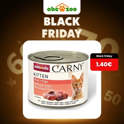 Animonda Carny Kitten hovädzie a morka 200 g