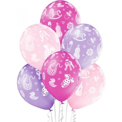 Paper Design Nafukovací balónky Baby Girl