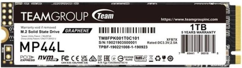 Team Group MP44L 1TB M.2 (TM8FPK001T0C101)
