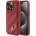 KARL LAGERFELD Калъф Karl Lagerfeld Diagonal Quilted Script за iPhone 15 Pro - червен (3666339252380)
