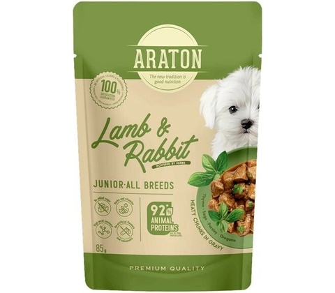 Araton Dog Junior Lamb & Rabbit 85 g
