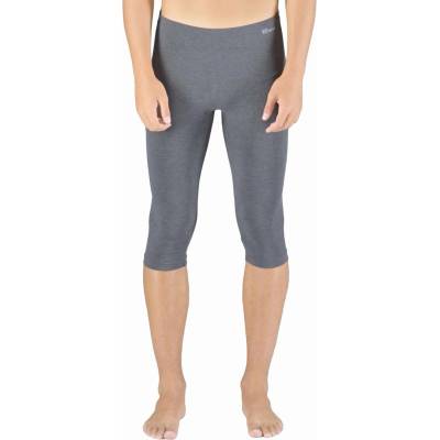 EcoBamboo Bambusové klasické legíny capri 95033P Šedá