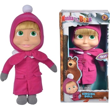 Simba Máša a medveď Máša 30 cm s melódiou