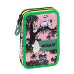  Ученически несесер със съдържание и две отделения Moomin