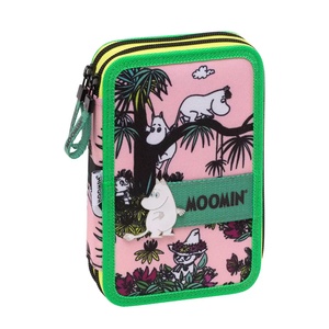  Ученически несесер със съдържание и две отделения Moomin