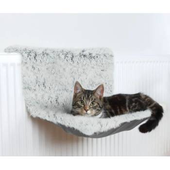 TRIXIE Radiator Bed Harvey - Шезлонг за котки за радиатори, 45 × 26 × 31 см