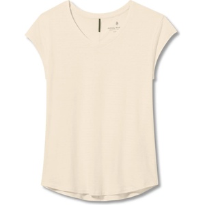 Royal Robbins Дамска тениска Royal Robbins Women's Vacationer V-Neck S/S T-shirt - Undyed - размер XL (916-4587-0315)