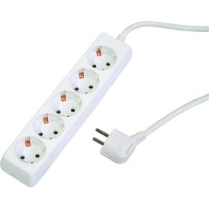 Makalon Разклонител 5 гнезда с кабел 3.0m х1.5mm2 MK (700762)