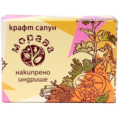 Morava MORAVA® Craft Soap Charming Geranium Сапун унисекс 100gr