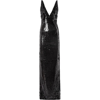 NOCTURNE Вечерна рокля черно, размер 34