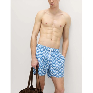 Marks & Spencer Бързосъхнещи бански шорти с принт Marks & Spencer син Marks & Spencer | Sin | МЪЖЕ | S/MID