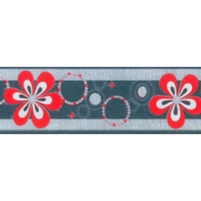 IMPOL TRADE 69046 Samolepiaca bordúra kvety, rozmer 5 m x 6,9 cm