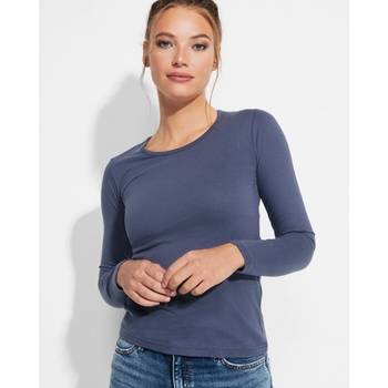 Roly Дамска тениска с дълъг ръкав Extreme Woman - 100% памук (CA1218)