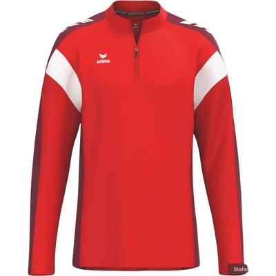 ERIMA CELEBRATE 125 mikina 1/2 zip červená