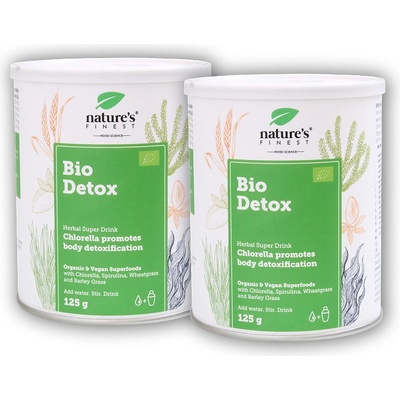 Nature's Finest BIO Detox Superfood mix 2 x 125 g