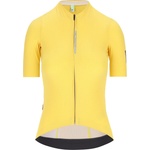 Q36.5 Дамска фланелка с къс ръкав за колоездене Q36.5 Women's Dottore Pro Jersey Cycling jersey - Naples Yellow (156-2425-0412)