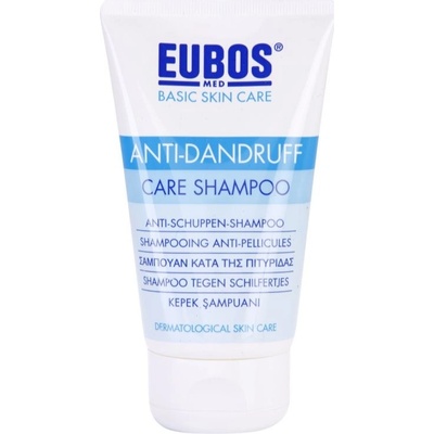 Eubos Basic Skin Care šampon proti lupům s panthenolem Physiological pH Free from Colorants and Alkali 150 ml