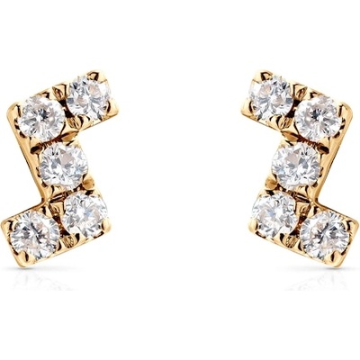 SAVICKI Обеци Savicki: злато. диаманти